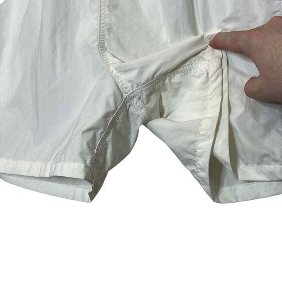 Solid & Stripe The Classic Swim Shorts Drawstring 5” Inseam White Men’s XL - Picture 6 of 9